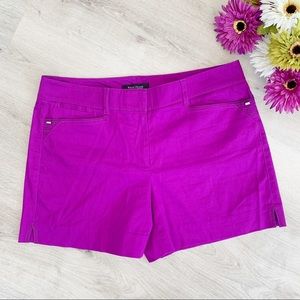 WHBM Bright Plum Shorts